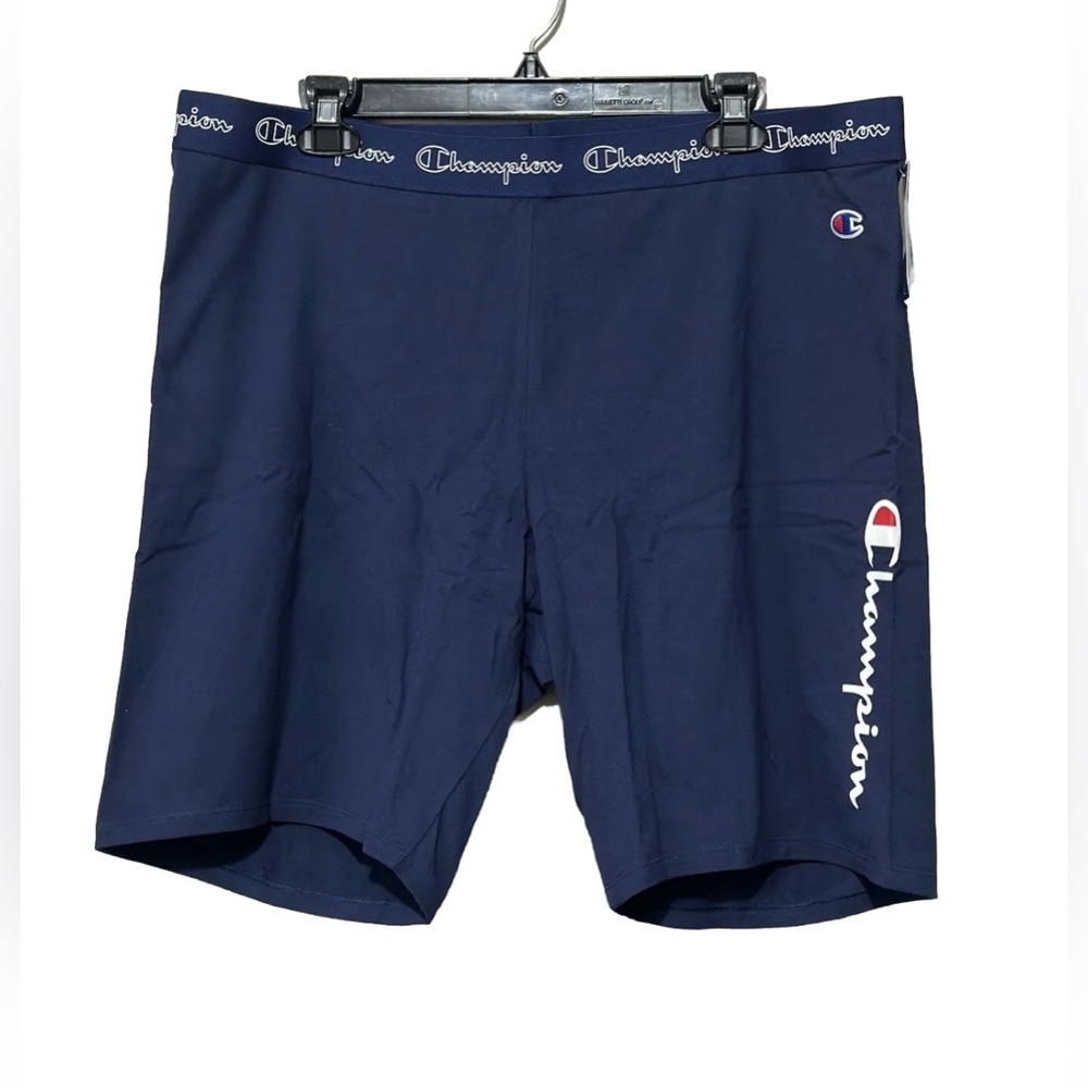 NEW Champion Bike Shorts Athletic Double Dry Navy Women’s Plus Size 3XL Workout